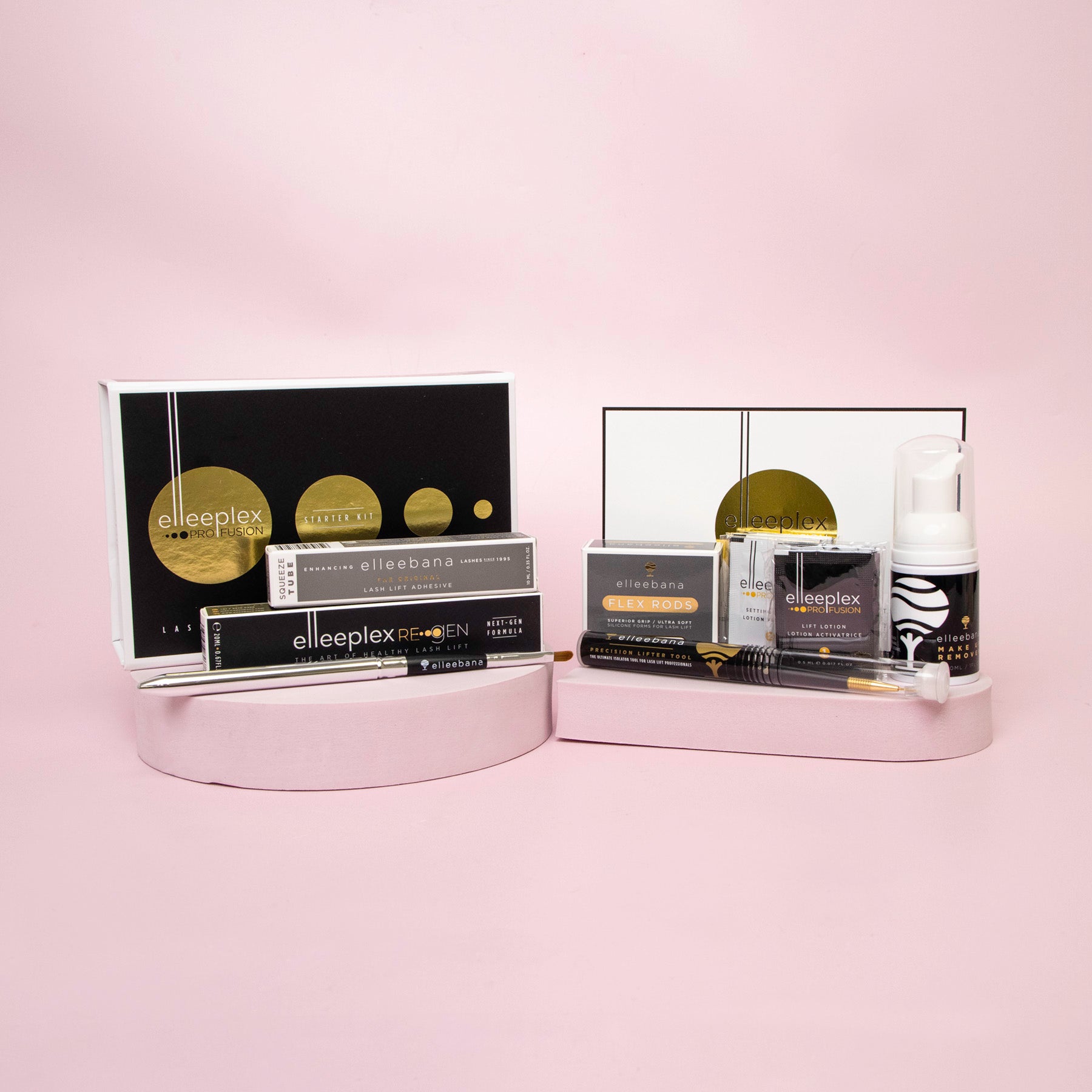 Elleeplex Profusion Lash & Brow Lamination Starter Kit displayed