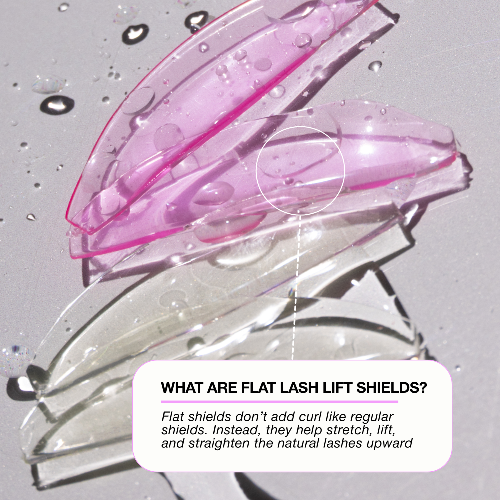 Lash Lift Shields - K-Glow Flat Lift (For Korean Lash lift technique)