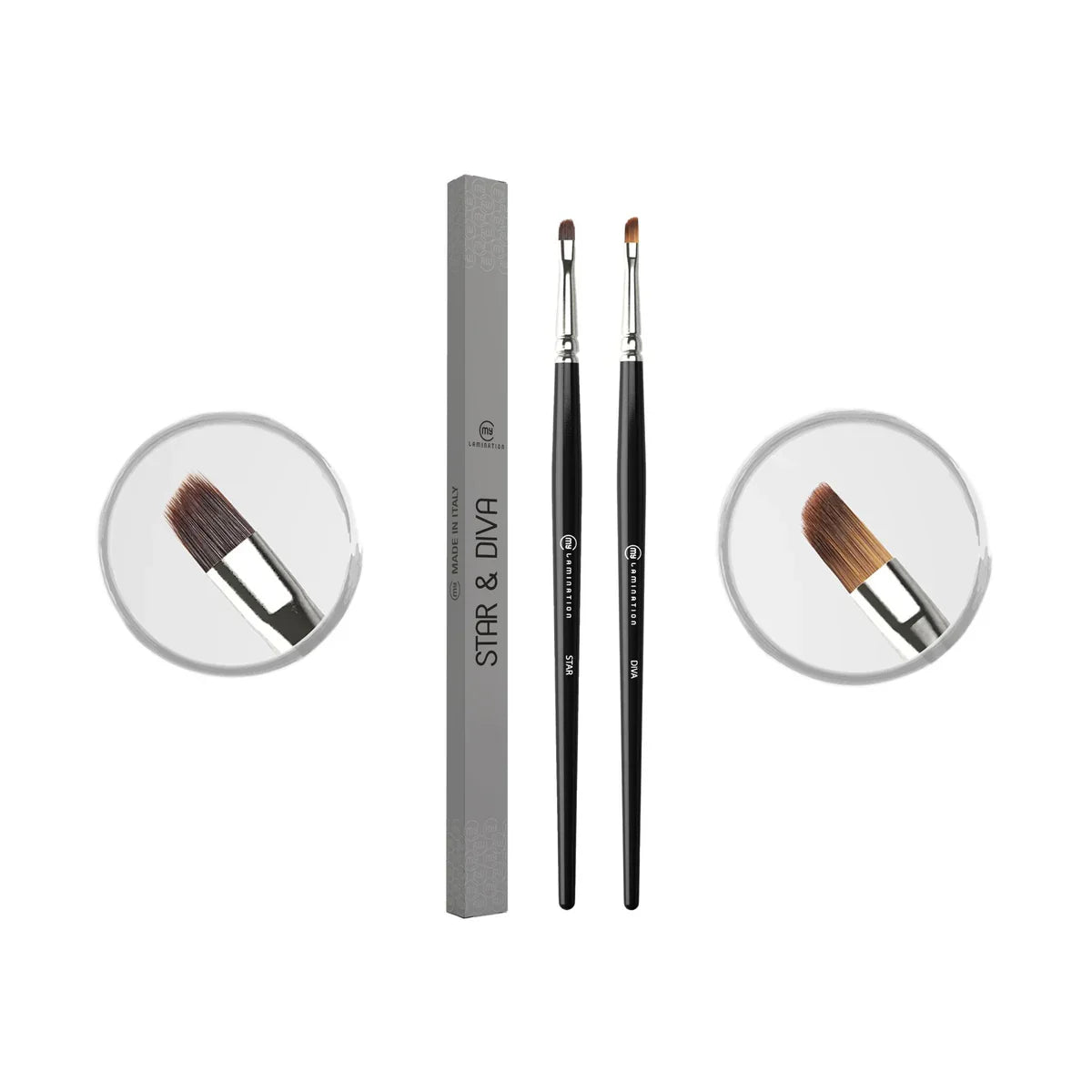 My Lamination - Combo de pinceaux Diva & Star