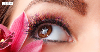 Les astuces pour travailler avec les extensions de cils colorées
