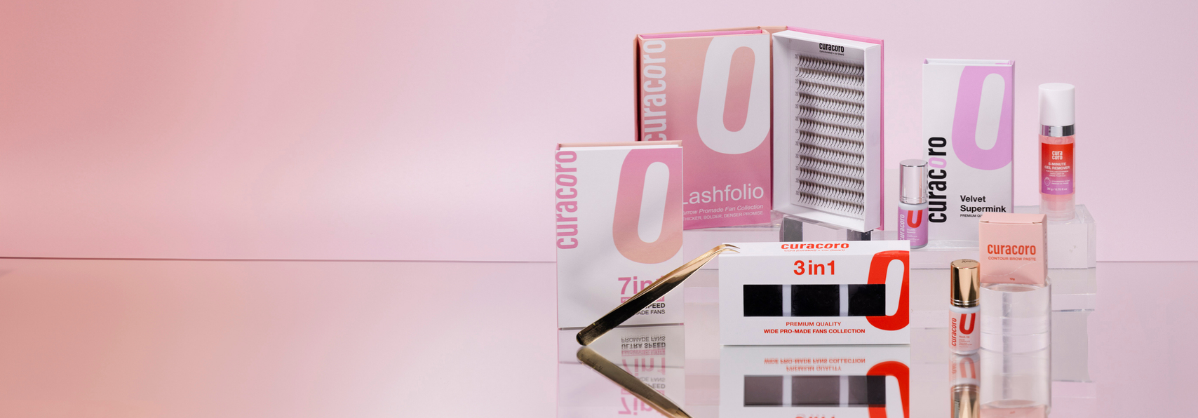 Tous les cils et accessoires