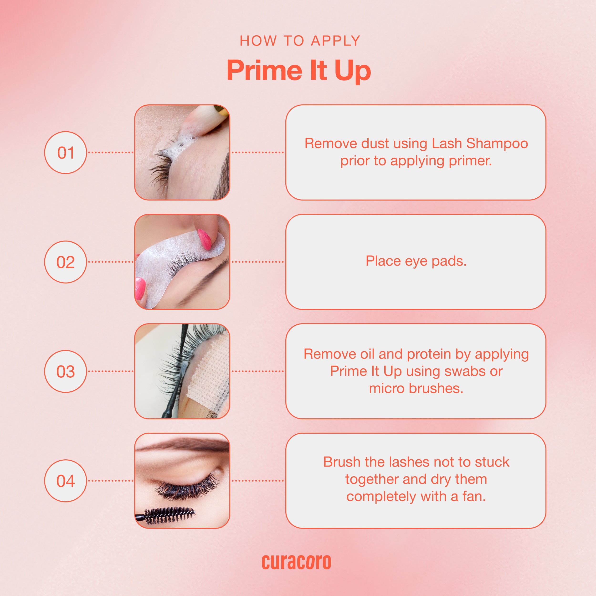 Prime It Up ! Apprêt pour extension de cils