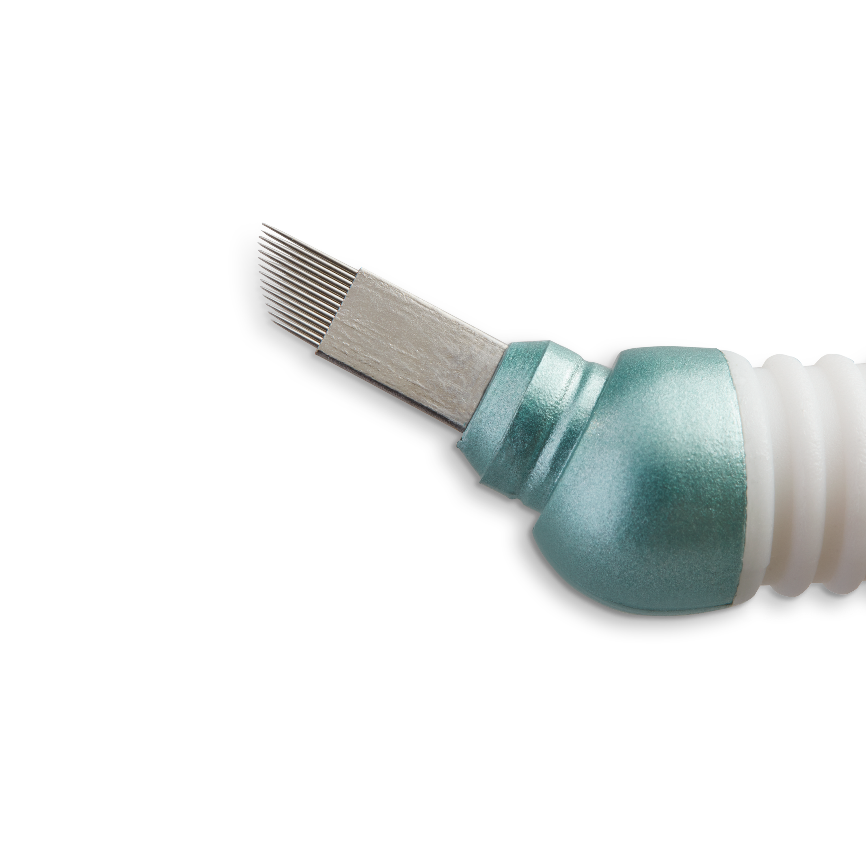 Close-up of Tina Davies 14 Curved Microblade