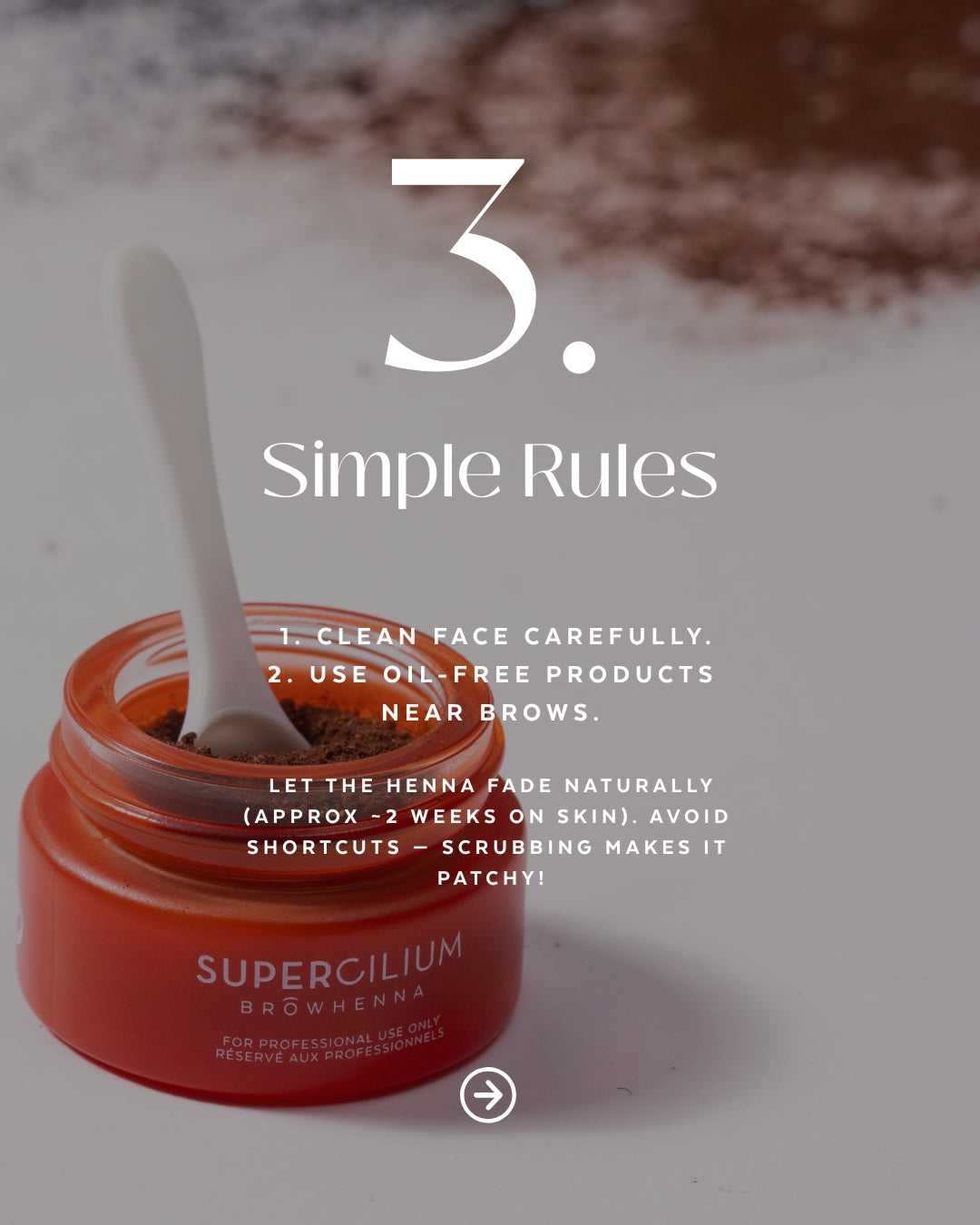 Supercilium Brow Henna – Teinte brun moyen