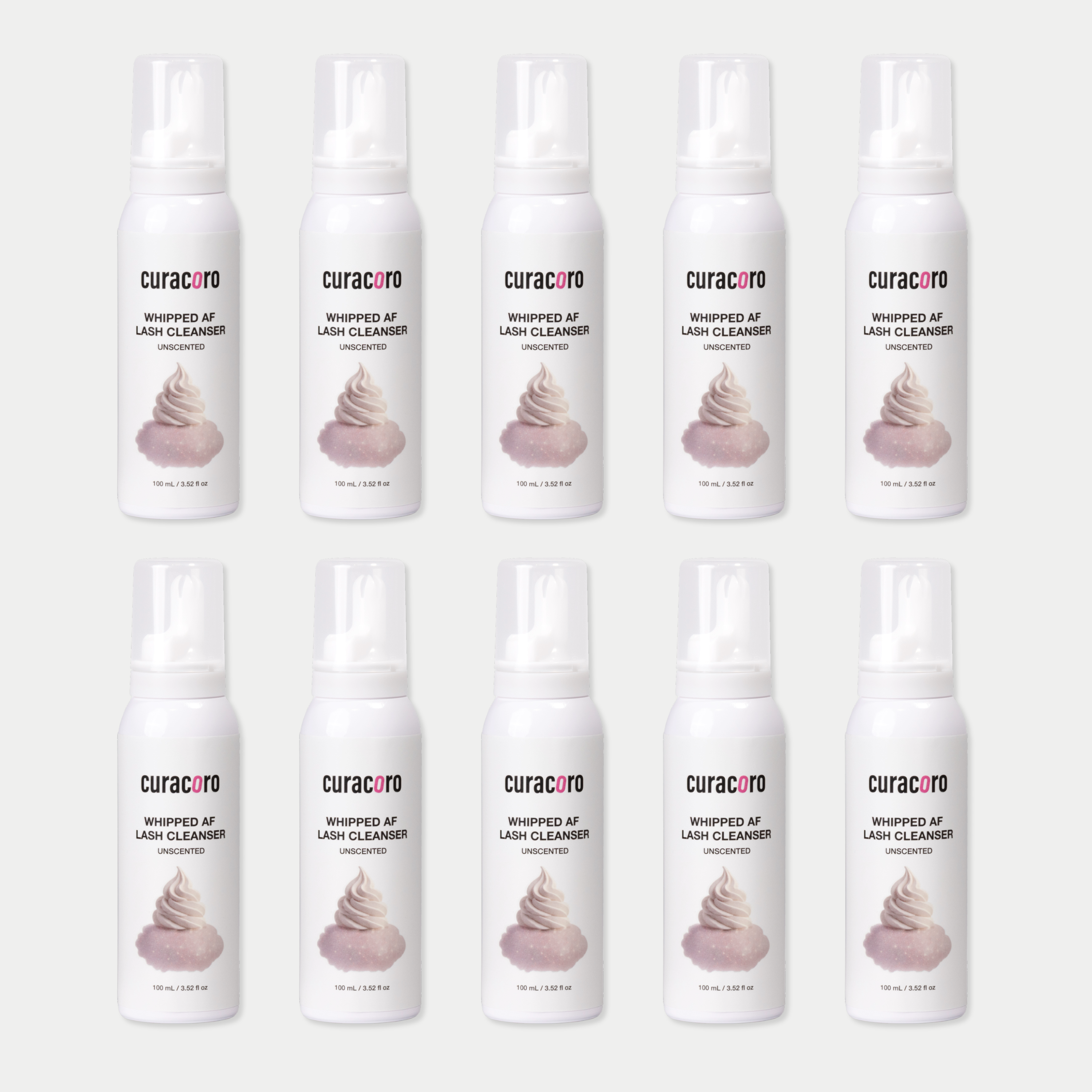 Bundle - Nettoyant pour cils Whipped AF (sans parfum)