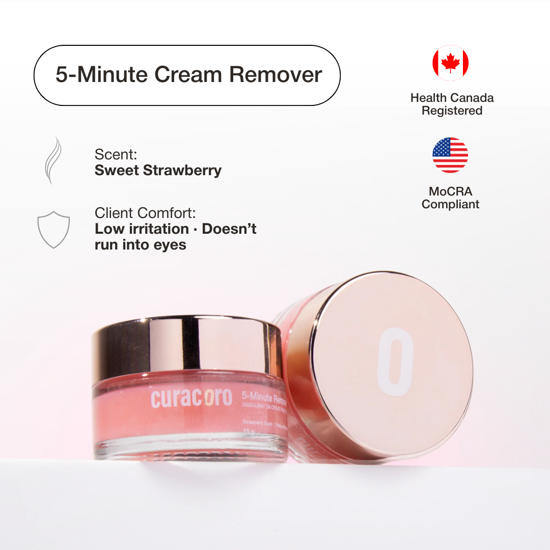 5-minute Cream Remover (Strawberry scent) - 15g