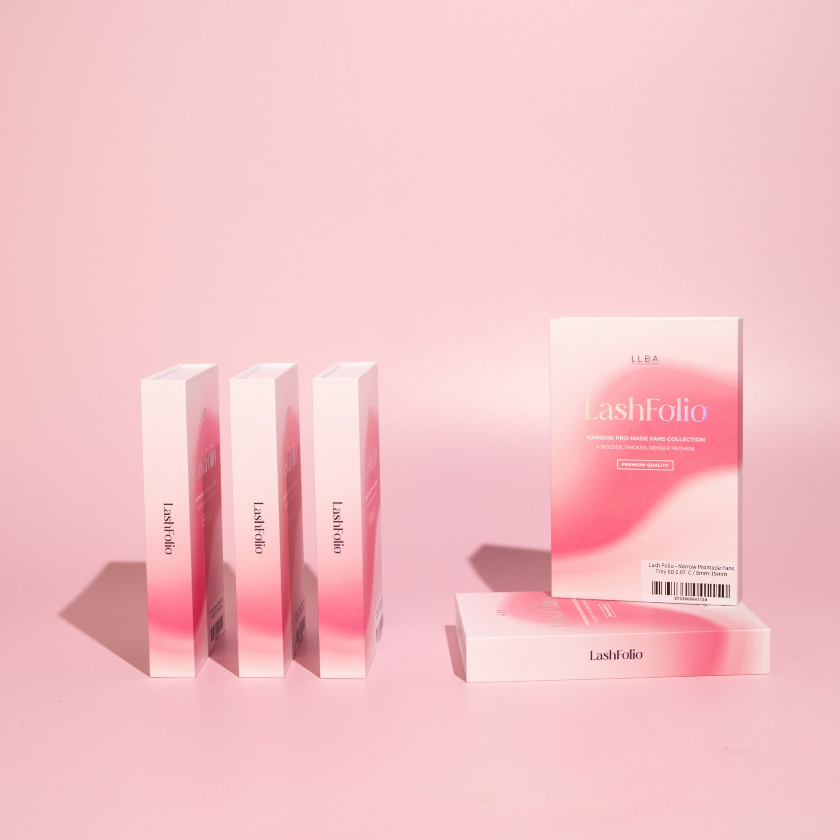 LashFolio Promade fans 5D ( L curl)