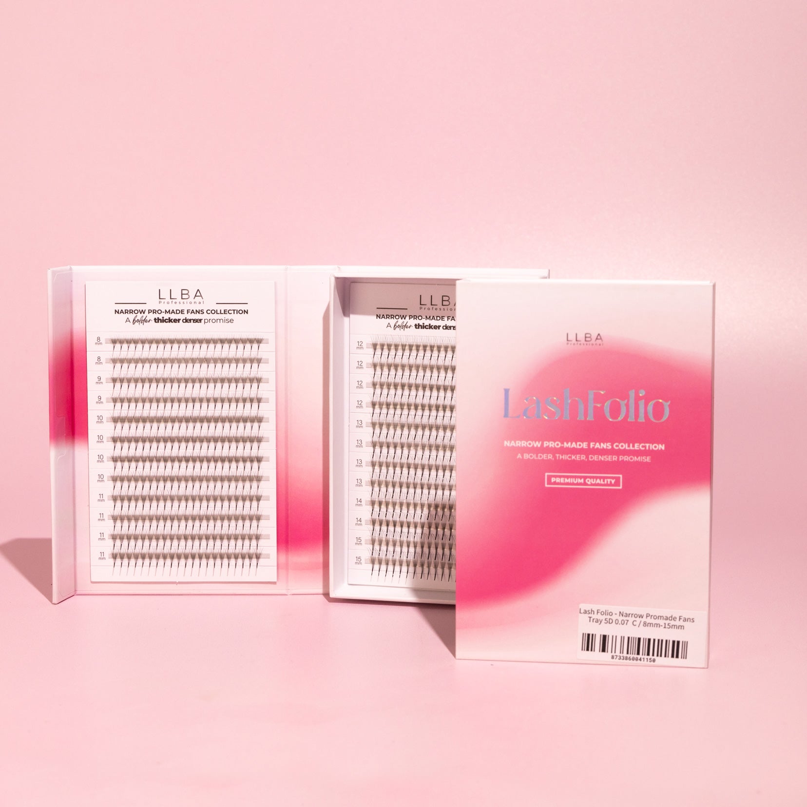 LashFolio Promade fans 5D ( L curl)