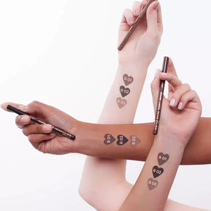 Crayon à sourcils en poudre ÉLAN Brow Liner Pro B 02 Marron foncé