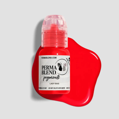 Perma Blend Lip bright red/orange Pigments - product display 