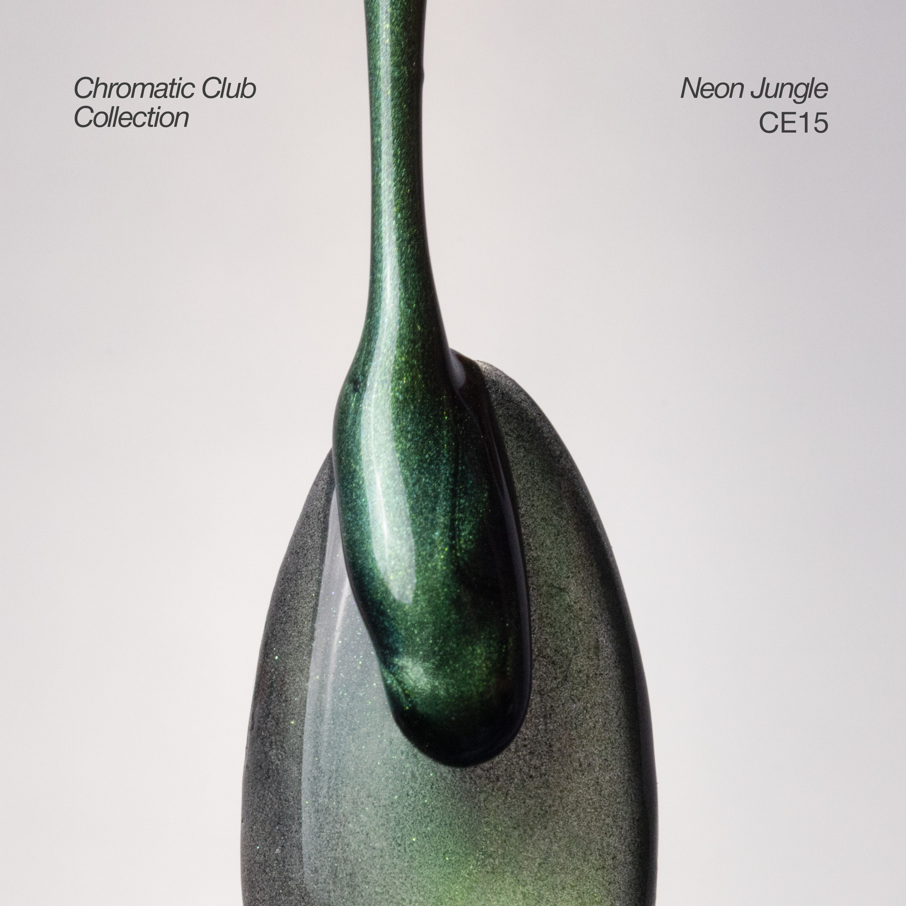 Chromatic Club – Collection de gels Cat Eye pour ongles (6 couleurs / 15 ml chacune)