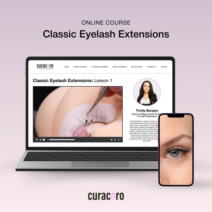 Classic Eyelash Extension Online Training