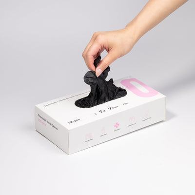 Gants en nitrile à utilisation unique