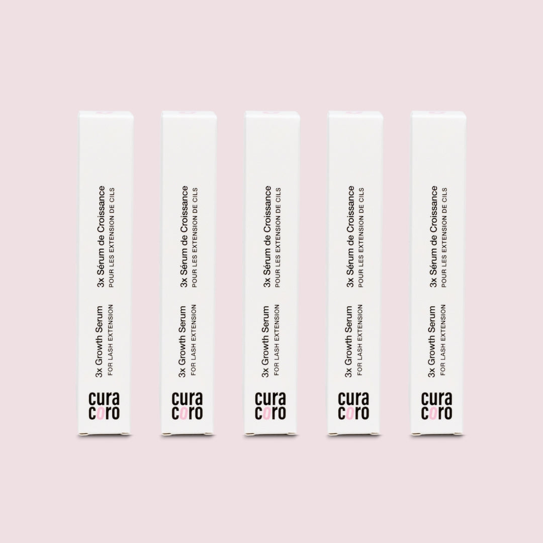 5 Bundle 3x Peptide Lash and Brow Growth Serum