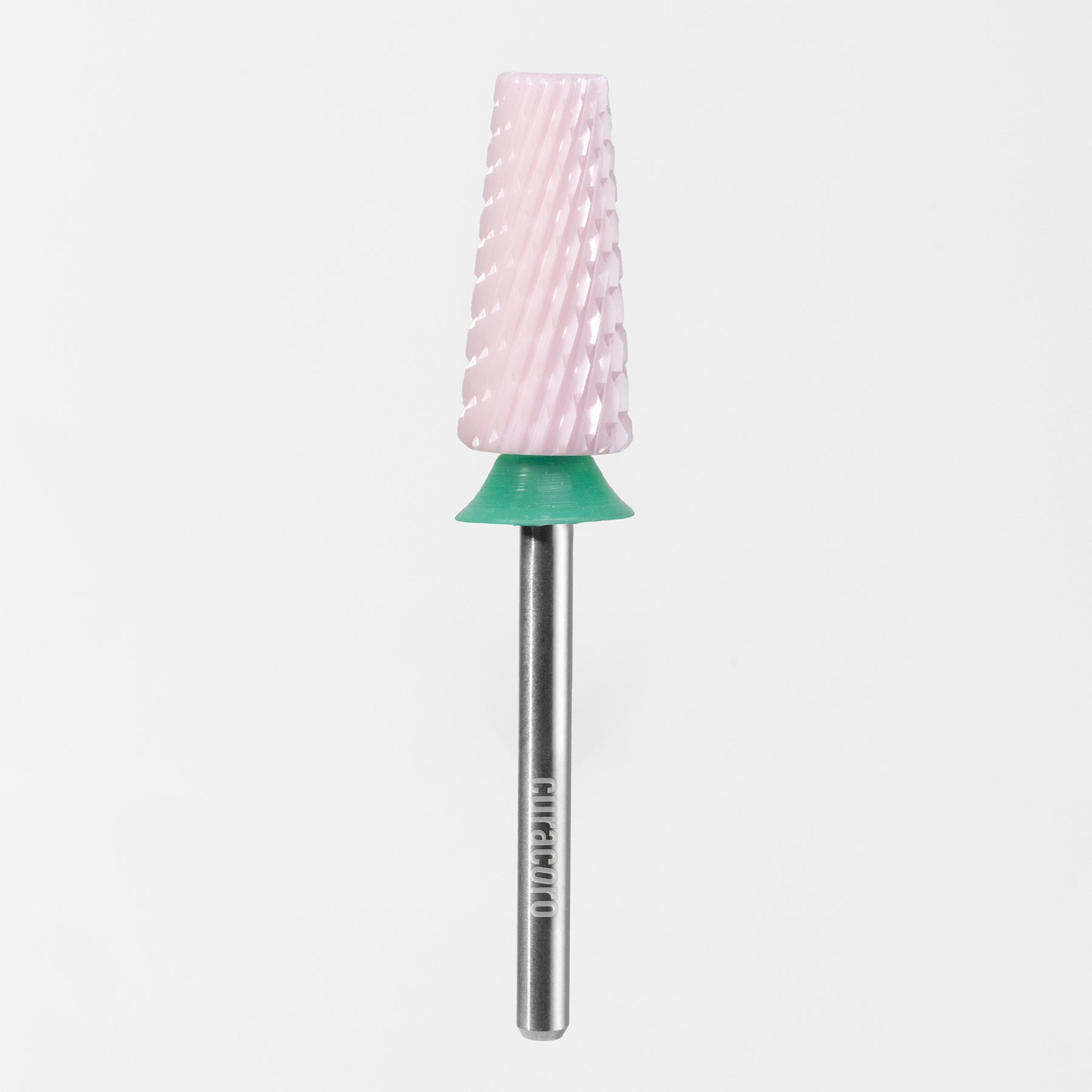 Fraise pour ongles en céramique - 5-en-1 – Fraise à découpe croisée – Grain grossier, 3/32"