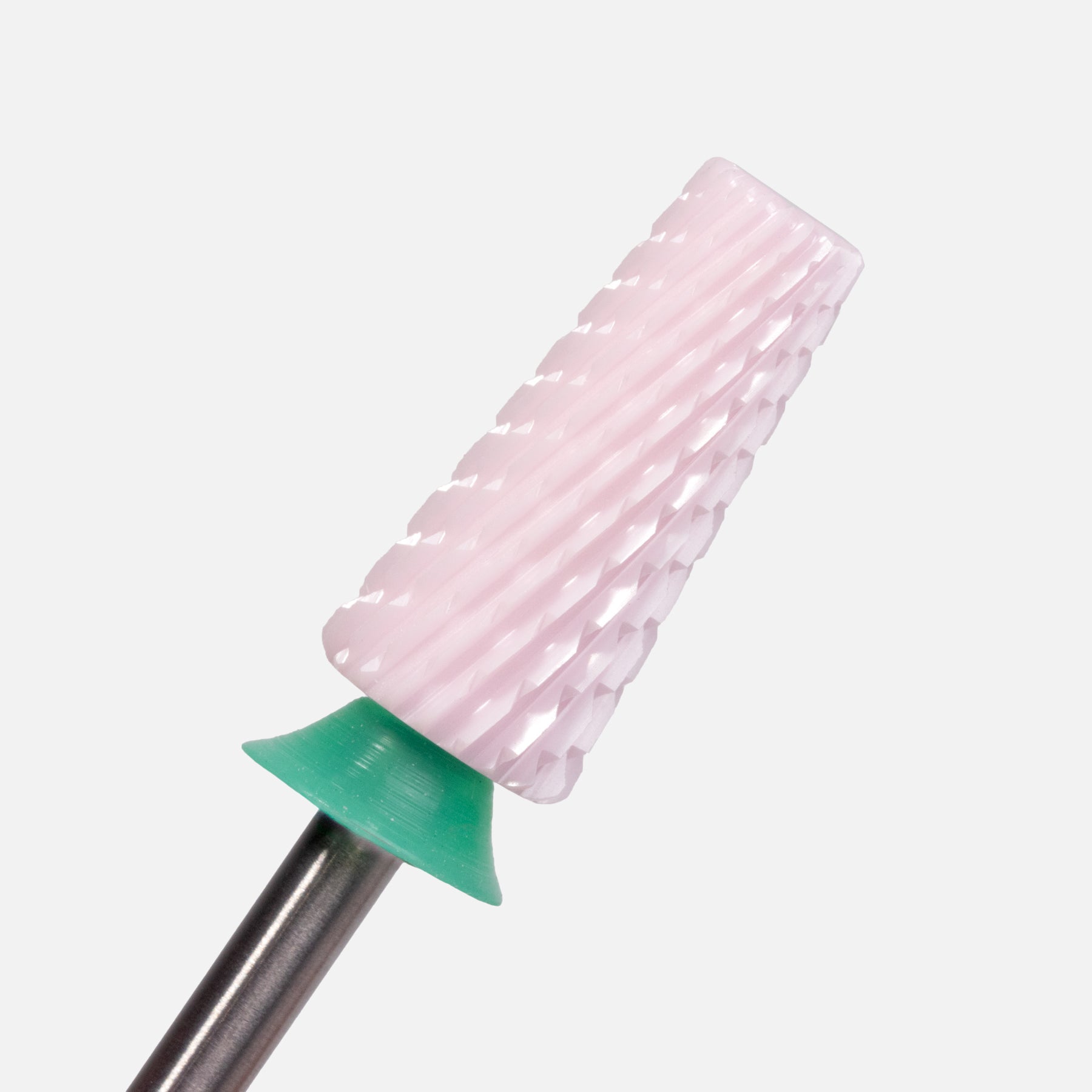 Fraise pour ongles en céramique - 5-en-1 – Fraise à découpe croisée – Grain grossier, 3/32"