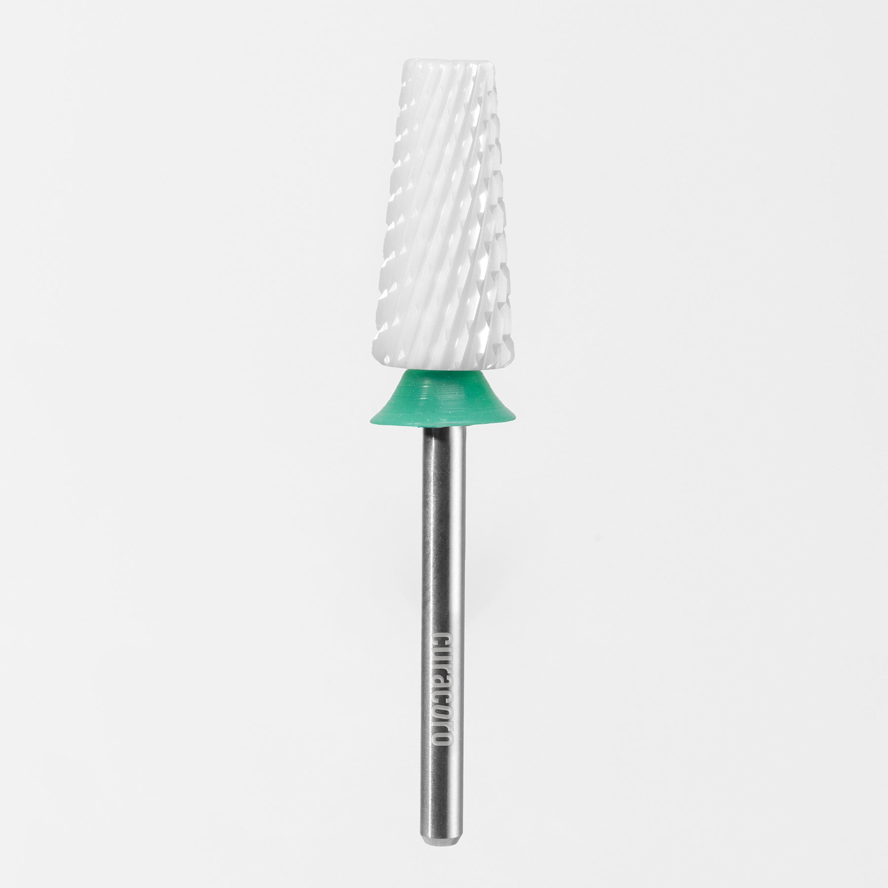 Fraise pour ongles en céramique - 5-en-1 – Fraise à découpe croisée – Grain grossier, 3/32"