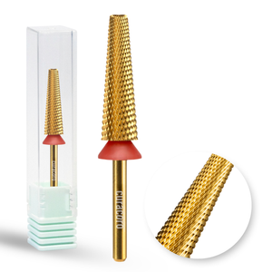 Embout de ponceuse pour ongles – Embout 5-en-1 coupe croisée 6,0 mm (flûte extra longue) 3/32" - (G/M/F/XF)