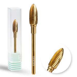 Embout de ponceuse pour ongles – Embout Dolphin / spiral parabolique Super Cut 6,0 mm (grossier) 3/32"