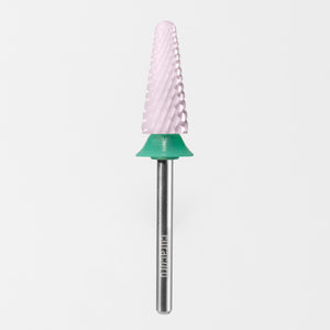 Fraise pour ongles en céramique - Gros cône – Grossière, 3/32"