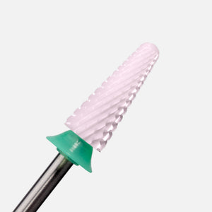 Fraise pour ongles en céramique - Gros cône – Grossière, 3/32"