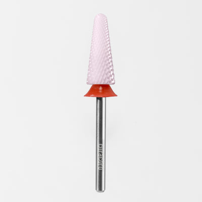 Fraise pour ongles en céramique - Gros cône – Grain fin, 3/32"