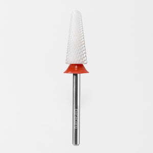 Fraise pour ongles en céramique - Gros cône – Grain fin, 3/32"