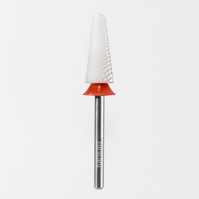 Fraise pour ongles en céramique - Gros cône – Grain fin, 3/32"