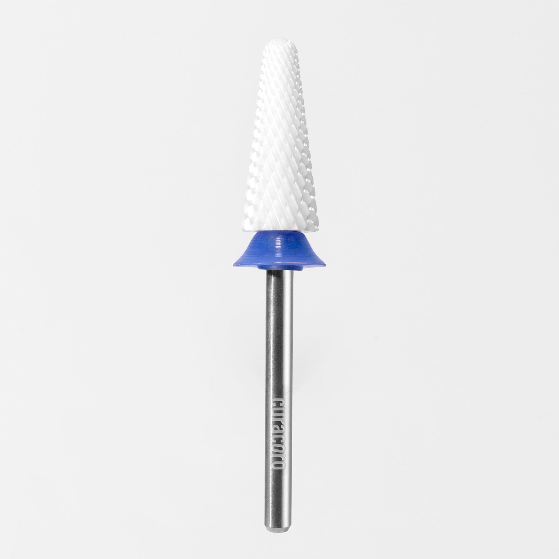 Fraise pour ongles en céramique - Gros cône – Grain moyen, 3/32"