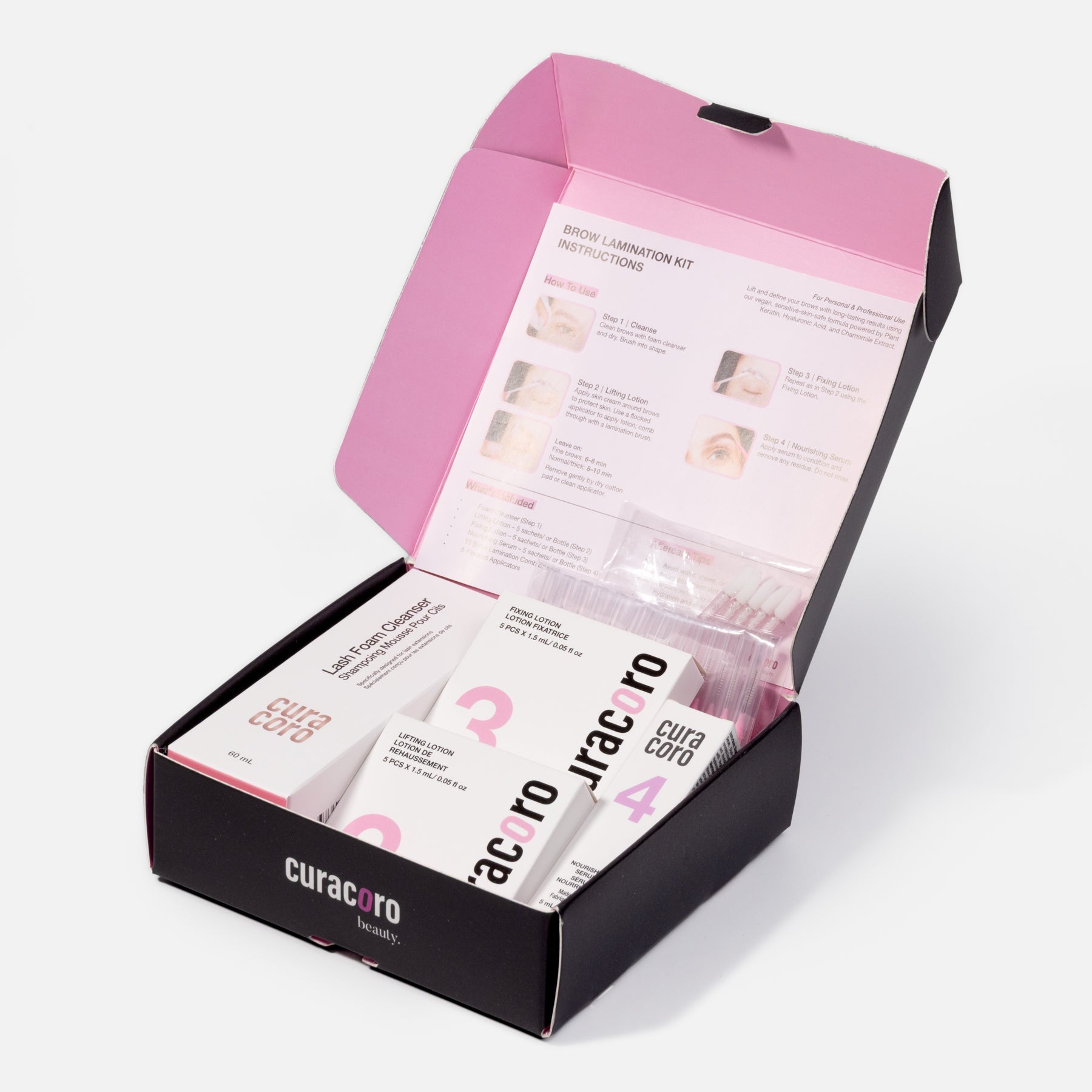 Brow Lamination Kit – Salon-Quality Brow Lift at Home | Curacoro