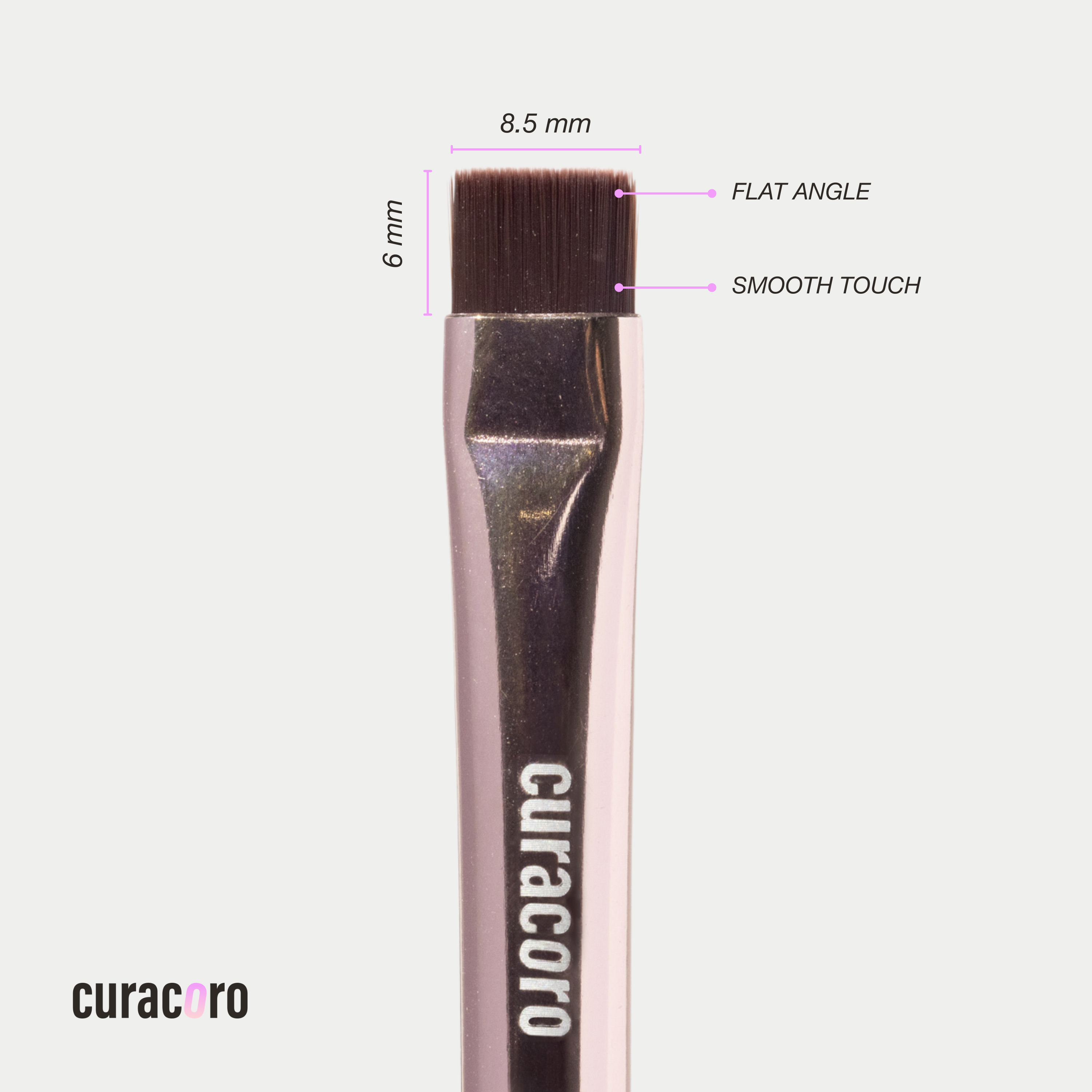 Curacoro Brow Brush Set (3 pieces)