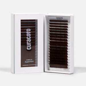 Camellia Super Mink Textured Lashes - Dark Brown 0.07mm