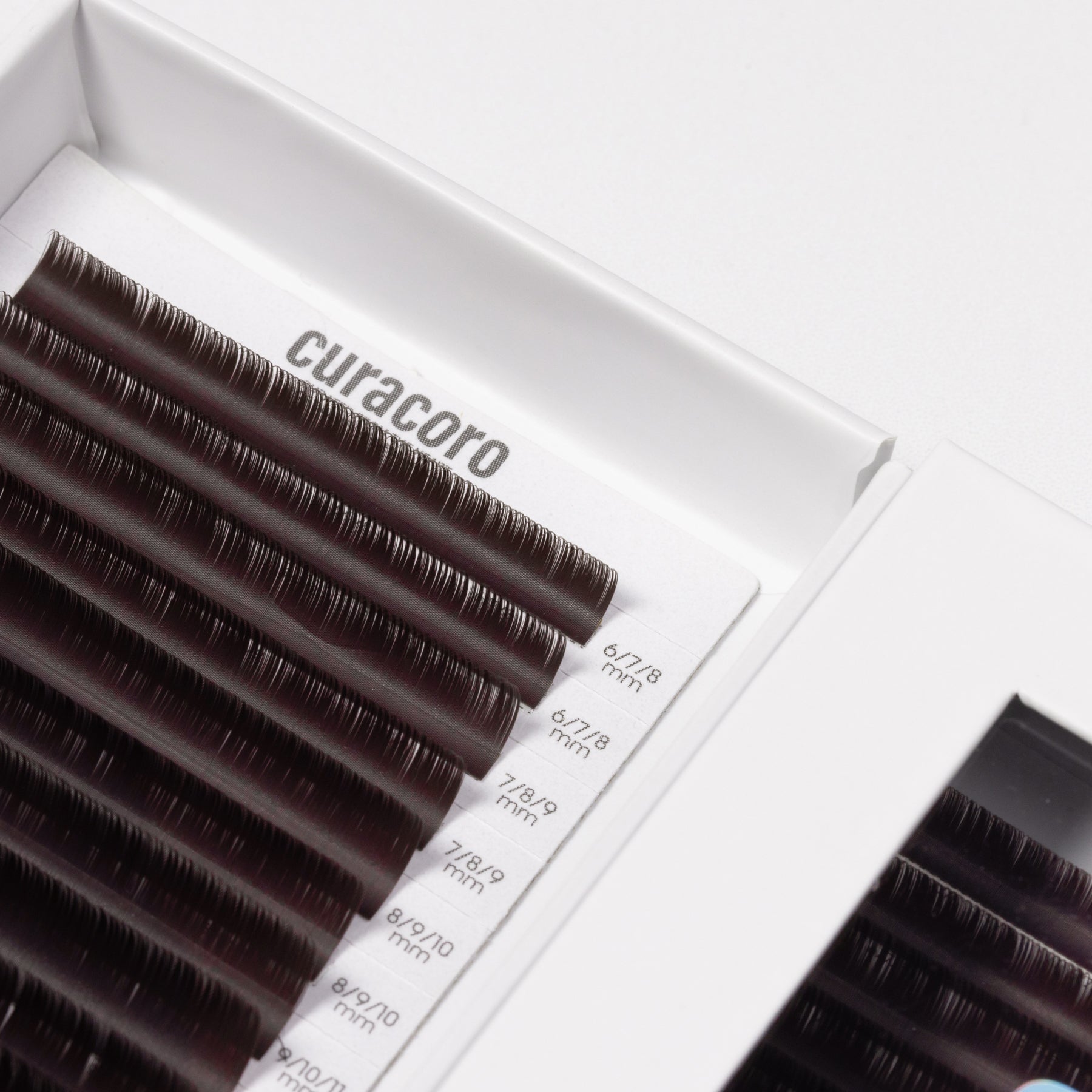 Camellia Super Mink Textured Lashes - Dark Brown 0.07mm