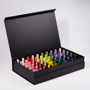 Color Buffet 60 – Collection de gels couleur solides pour ongles (60 couleurs / 15 ml chacune)