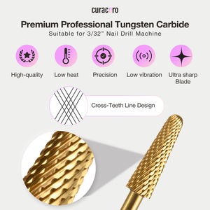 Embout de ponceuse pour ongles – Embout conique 3/32" (G/M/F/XF)