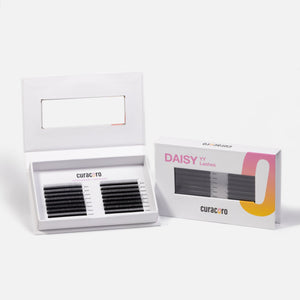Daisy YY Lashes – Light, Airy, Wispy & Lifted Elegance - Professional 2D fans engineered for eye-lifting, textured lash sets