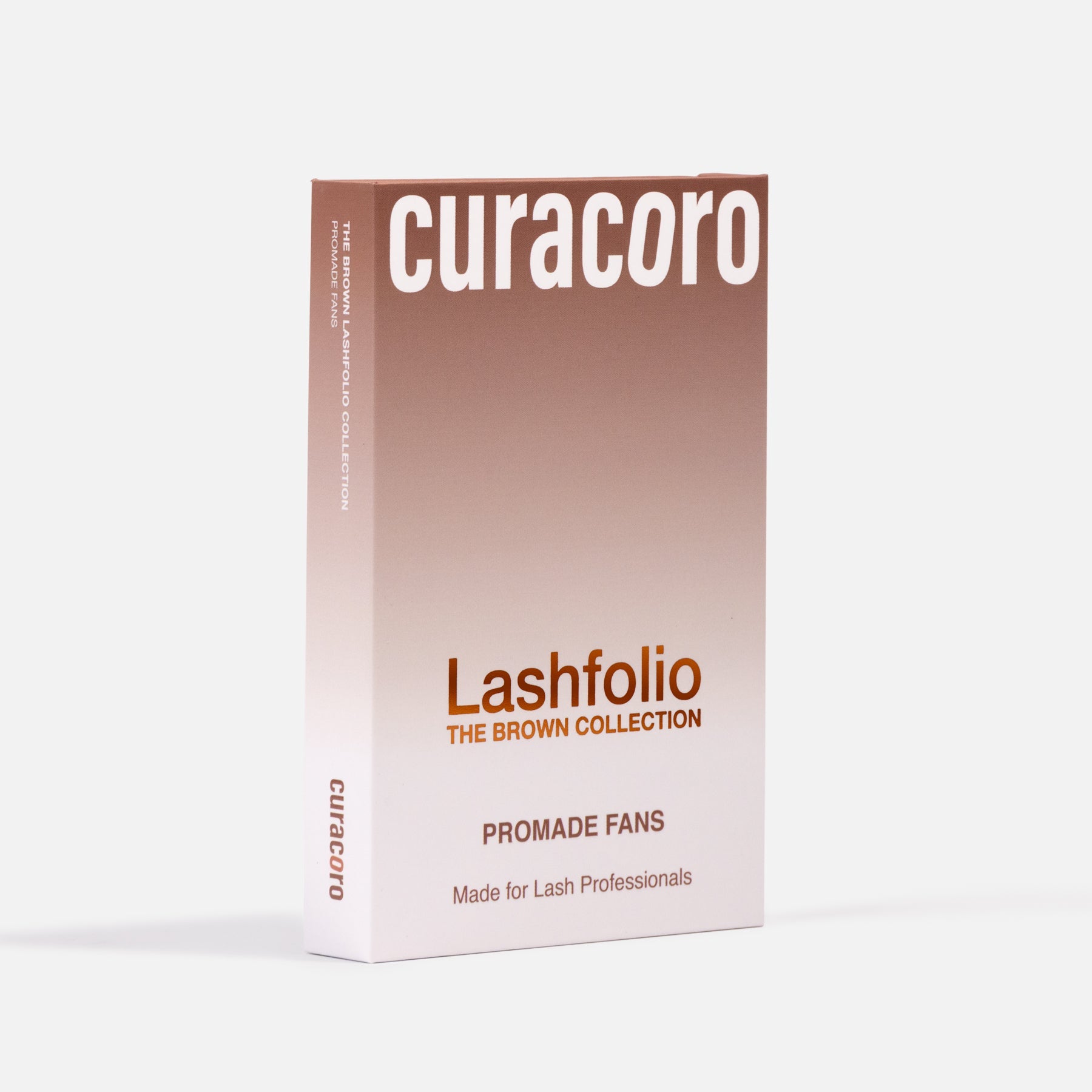 Bouquets Préfaits Étroits | LashFolio Brun foncé 10D (480 éventails)