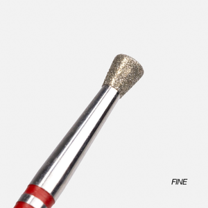 Embout cuticule – Embout diamant 2,5×2,7 mm (cône micro / cône inversé) – Fin