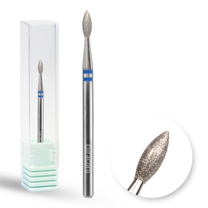Embout cuticule – Embout diamant 2,1×5,7 mm (Nib) - Moyen/Fin