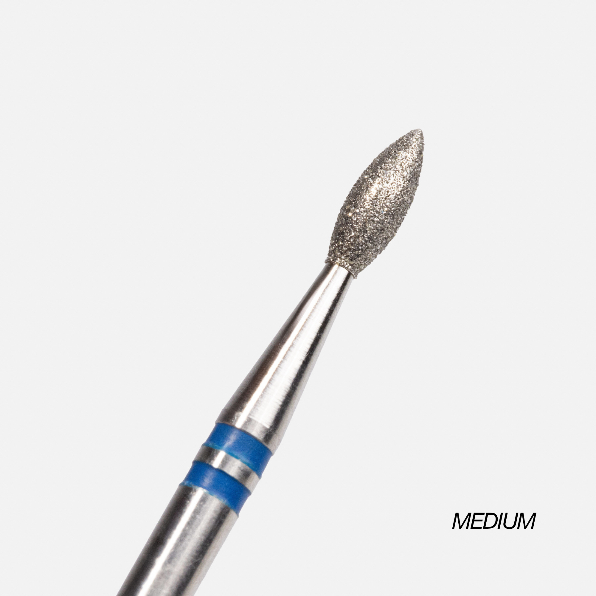 Embout cuticule – Embout diamant 2,1×5,7 mm (Nib) - Moyen/Fin