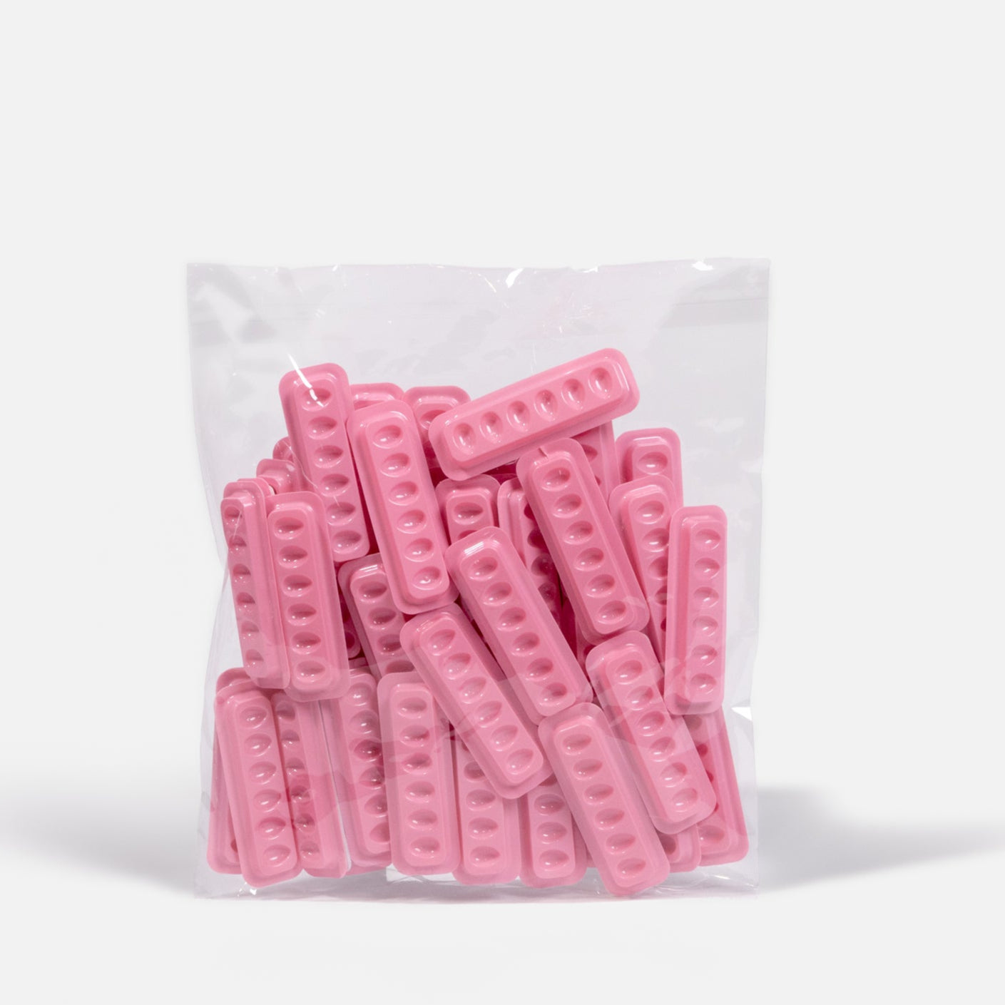 Disposable Glue Holder (50pcs) Over White Background