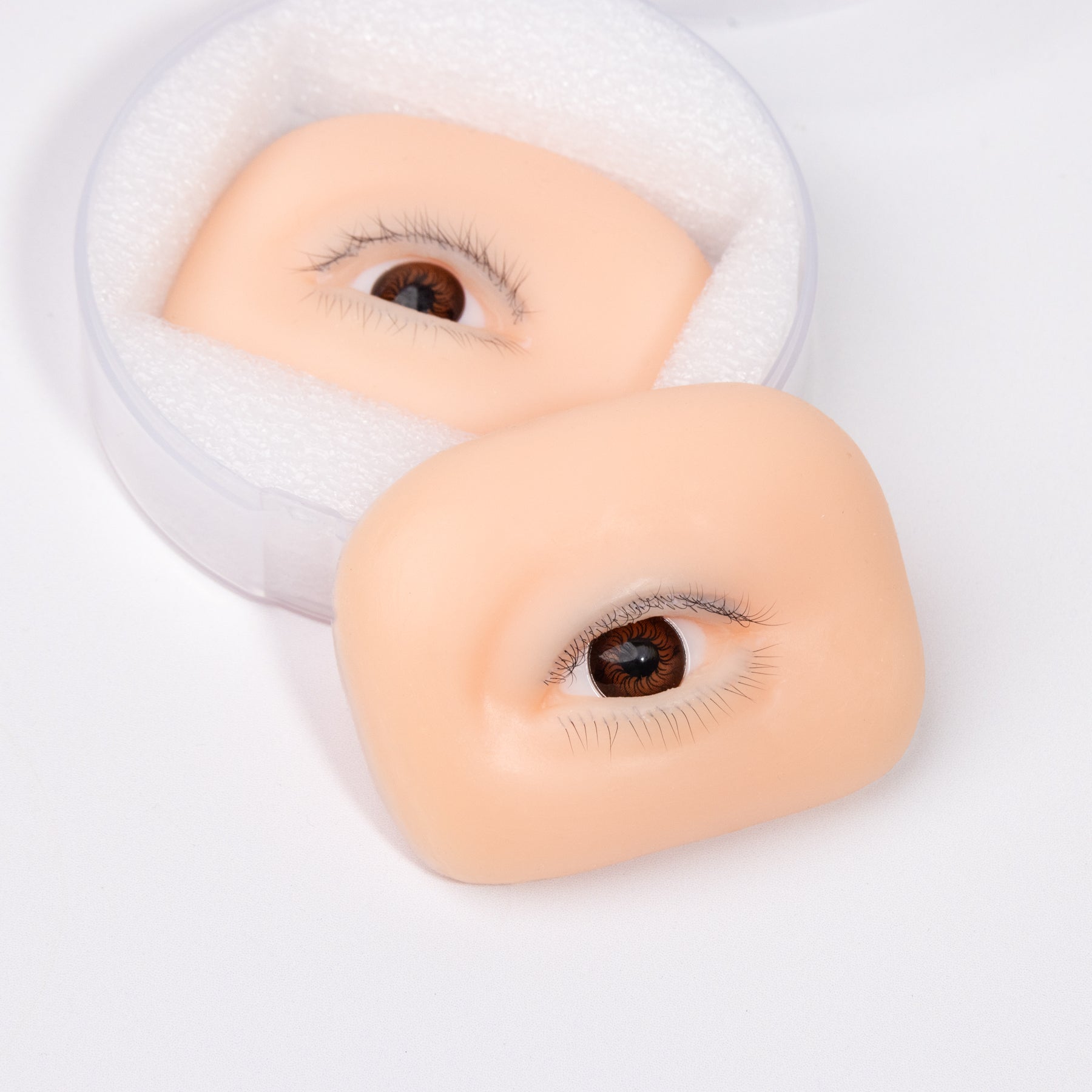 Eye Practice Model for Lash Training | Realistic Eyelash Simulation – Curacoro