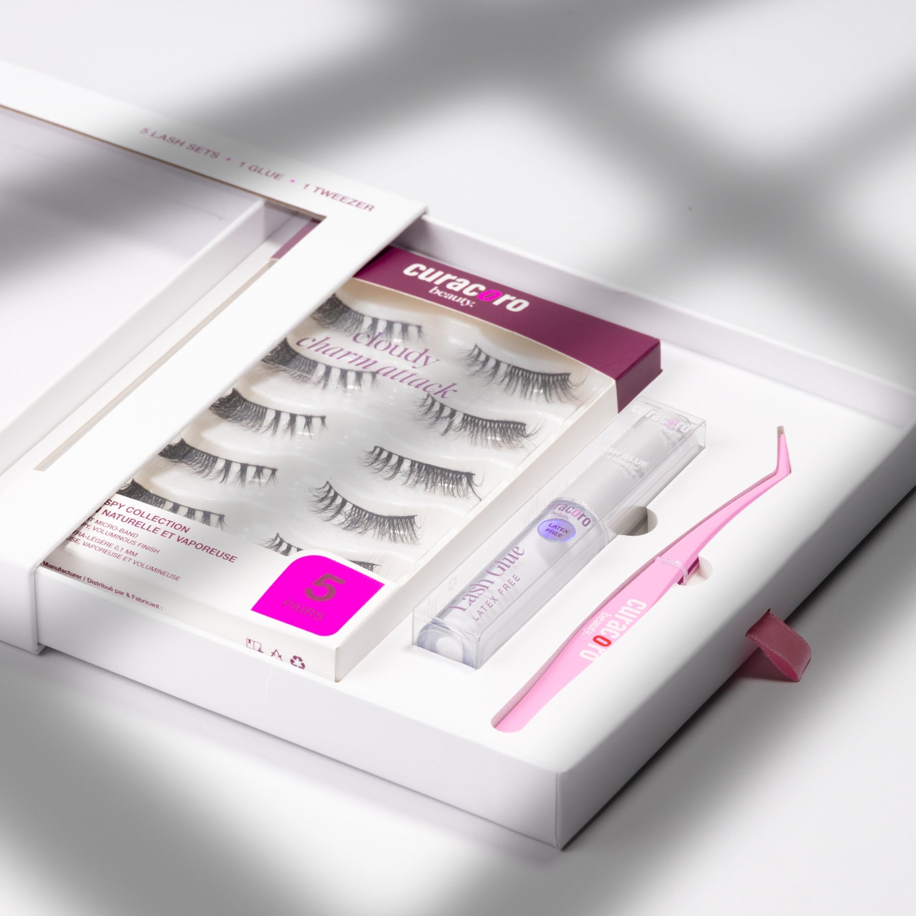 Kit de faux cils micro-bande ultra-légère – Charm Attack