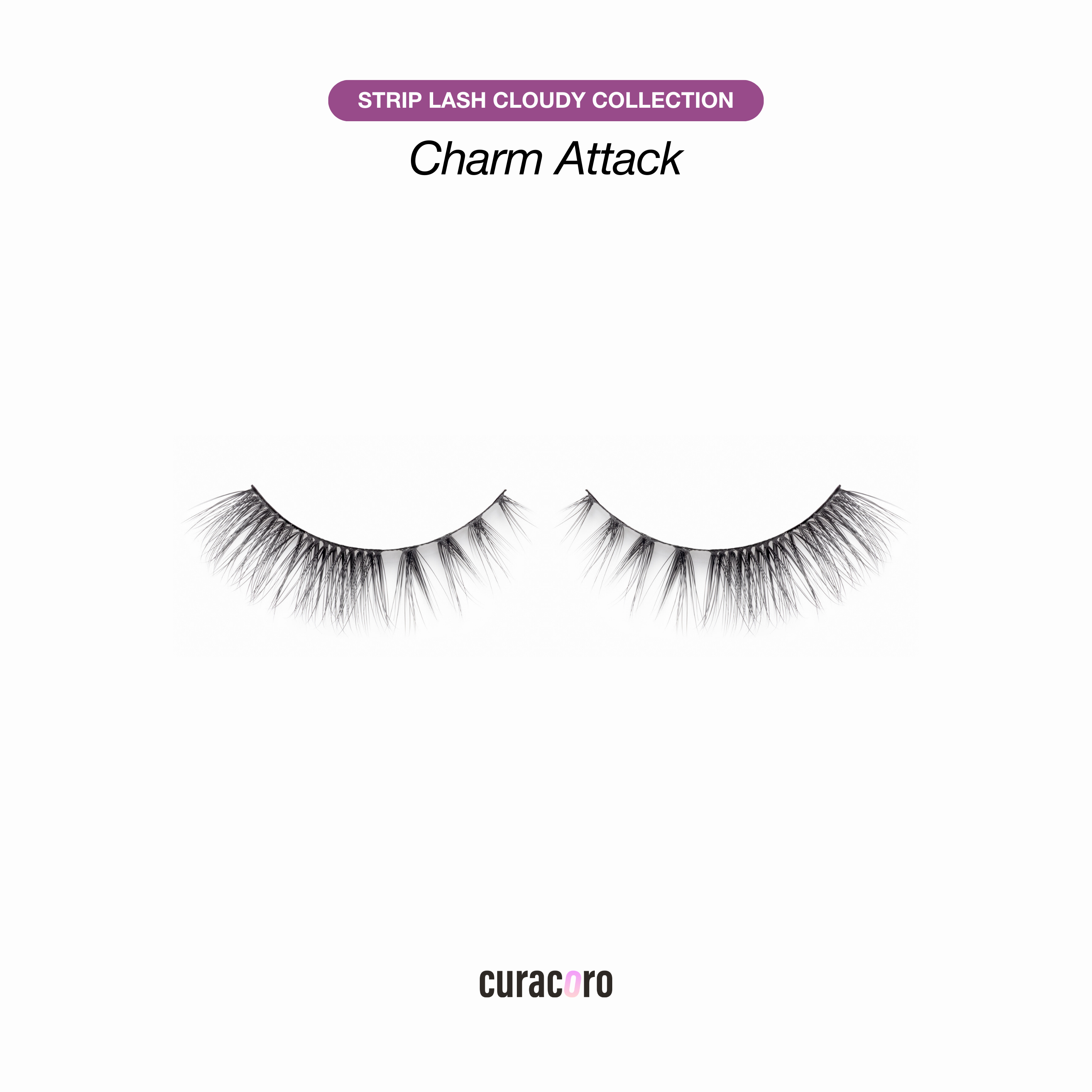 Kit de faux cils micro-bande ultra-légère – Charm Attack