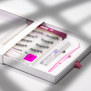 Kit de faux cils micro-bande ultra-légère – Feather Flirt