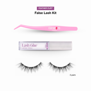 Kit de faux cils micro-bande ultra-légère – Feather Flirt