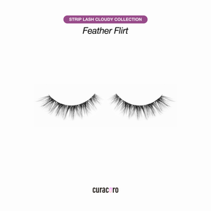 Faux cils micro-bande ultra-légers – Feather Flirt (5 paires)