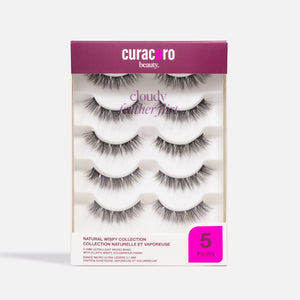 Faux cils micro-bande ultra-légers – Feather Flirt (5 paires)
