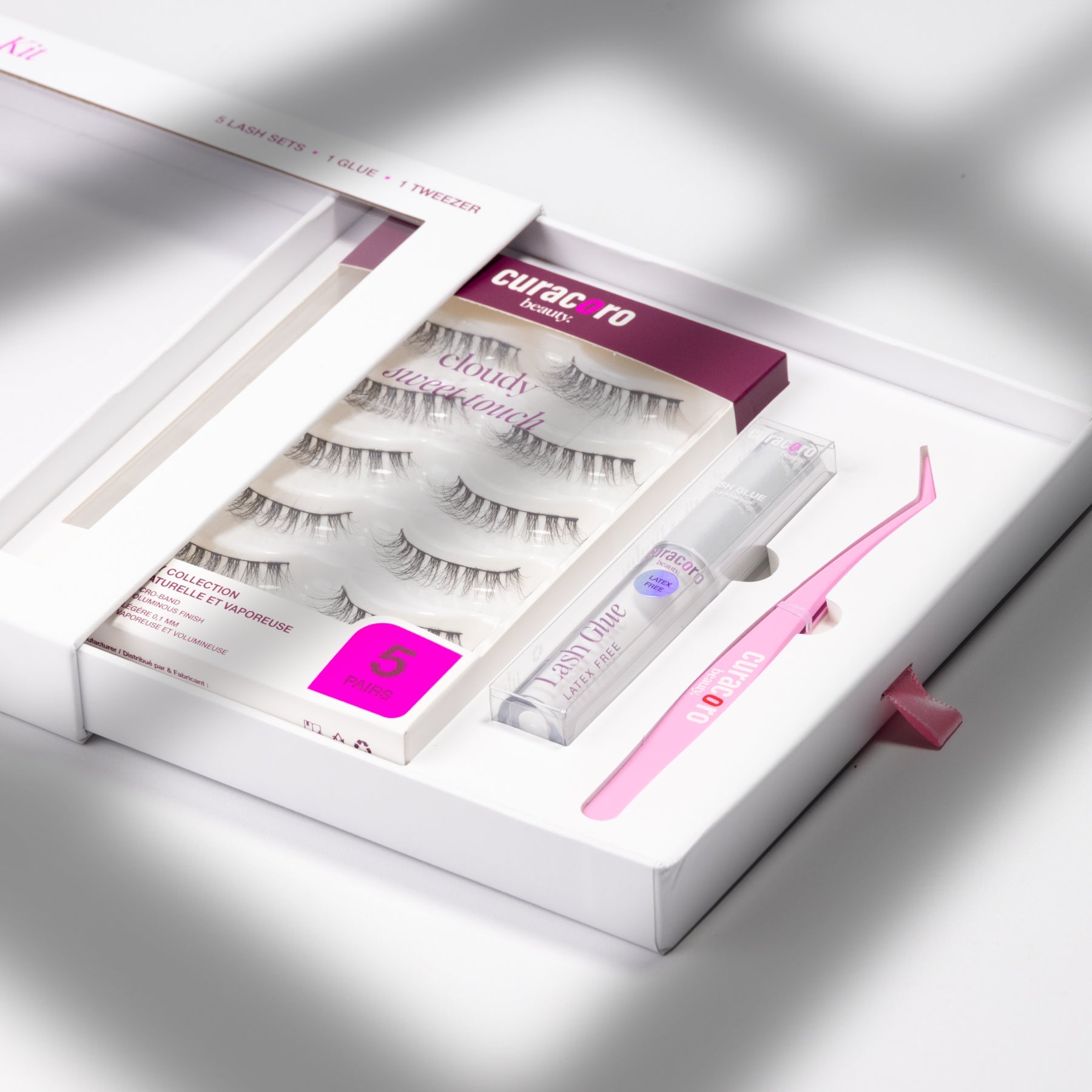Kit de faux cils micro-bande ultra-légère – Sweet Touch