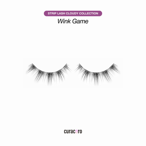 Kit de faux cils micro-bande ultra-légère – Wink Game